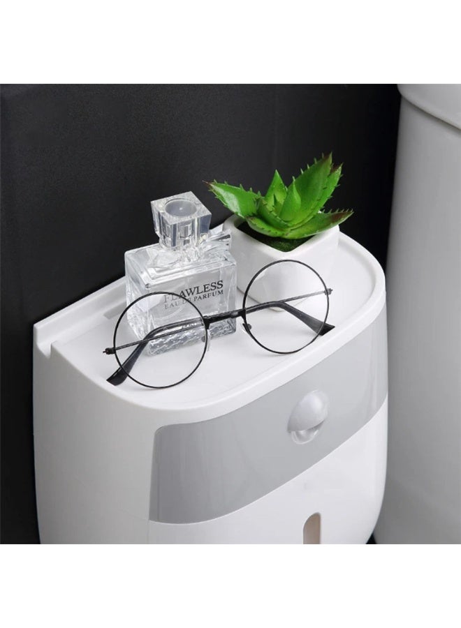 Multifunctional Waterproof Toilet Paper Holder - Image 2